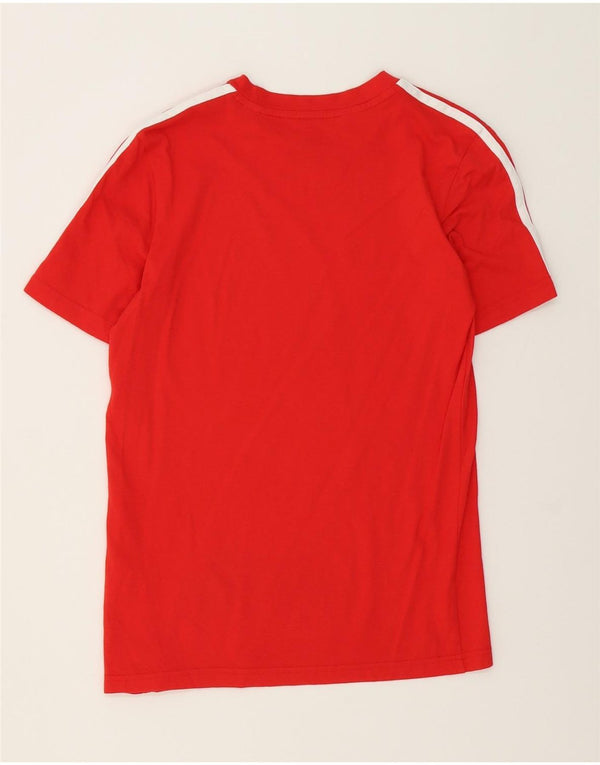 Adidas T-Shirt für Jungen, 11–12 Jahre, rote Baumwolle