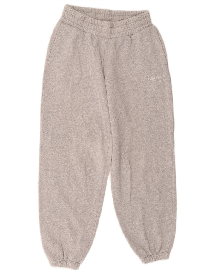Puma Herren-Trainingshose, Jogginghose, Größe S, Grau, Baumwolle