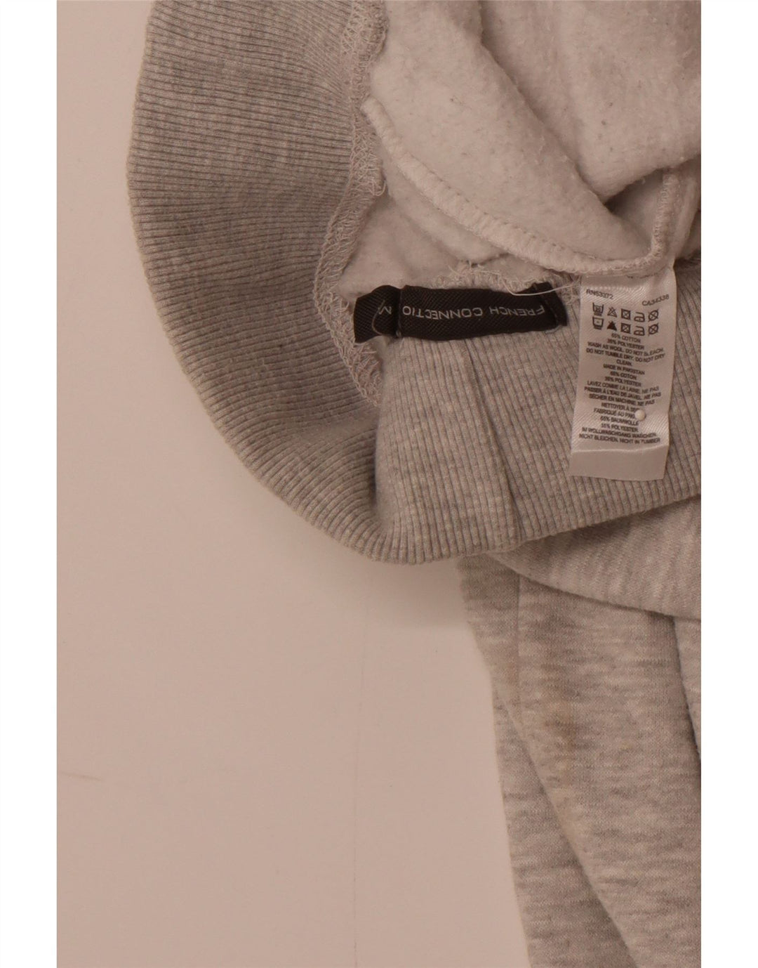 FRENCH CONNECTION Damen Trainingshose Jogger UK 12 Mittelgrau