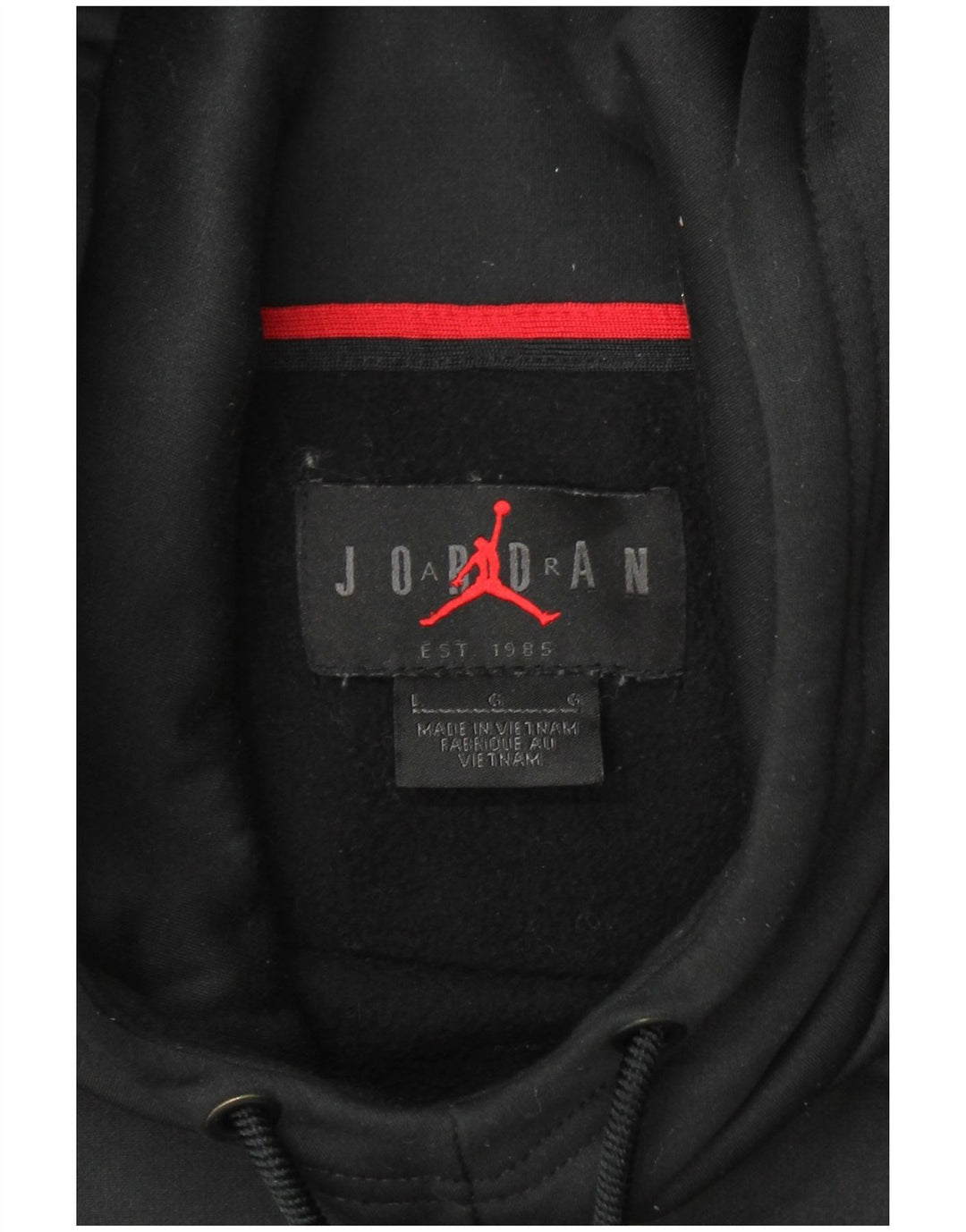 JORDAN Herren Dri Fit Kapuzenpullover, Größe L, Schwarz, Polyester