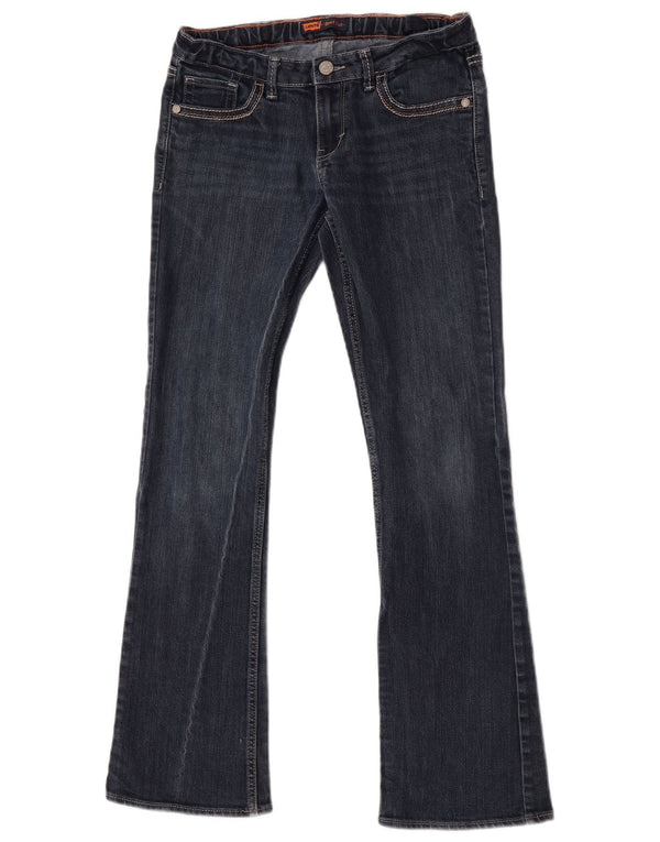 Levi's Bootcut-Jeans für Mädchen, 15–16 Jahre, W25 L29, marineblaue Baumwolle