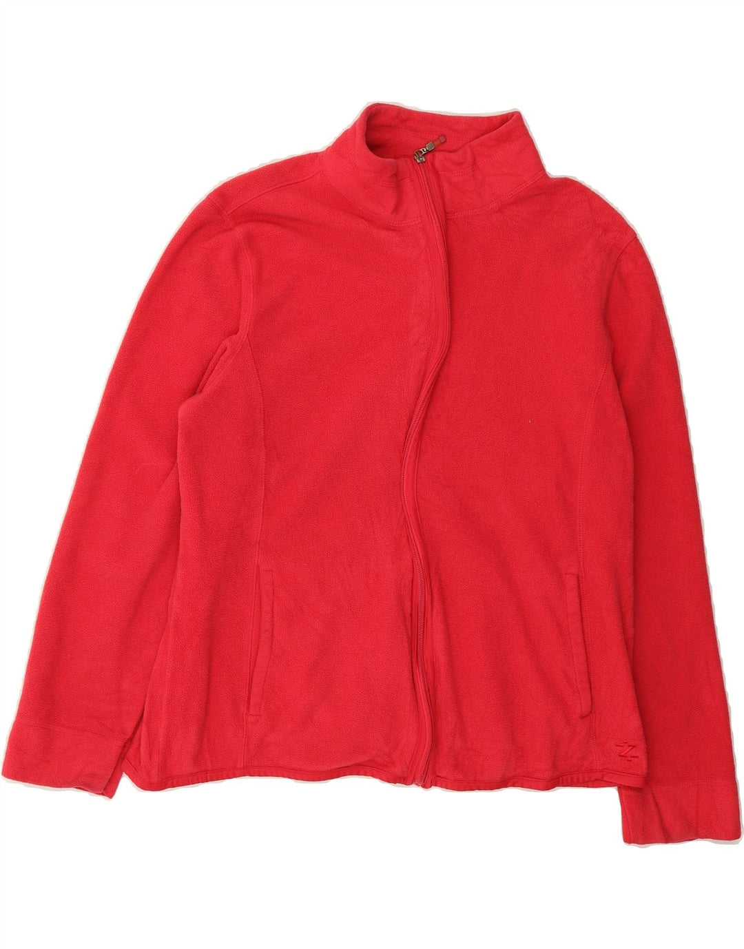 IZOD Womens Fleece Jacket UK 18 XL Red Polyester Vintage Izod and Second-Hand Izod from Messina Hembry 