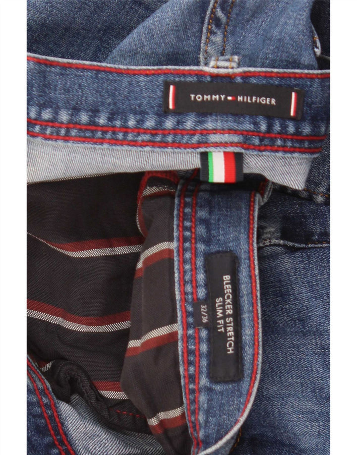 Tommy Hilfiger Herren Bleecker Slim Jeans W32 L36 Blau
