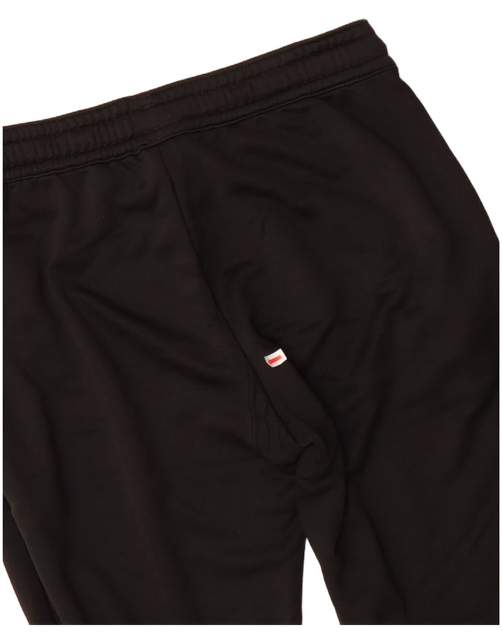 ADIDAS Damen Trainingshose Jogger UK 14 Medium Schwarz Polyester