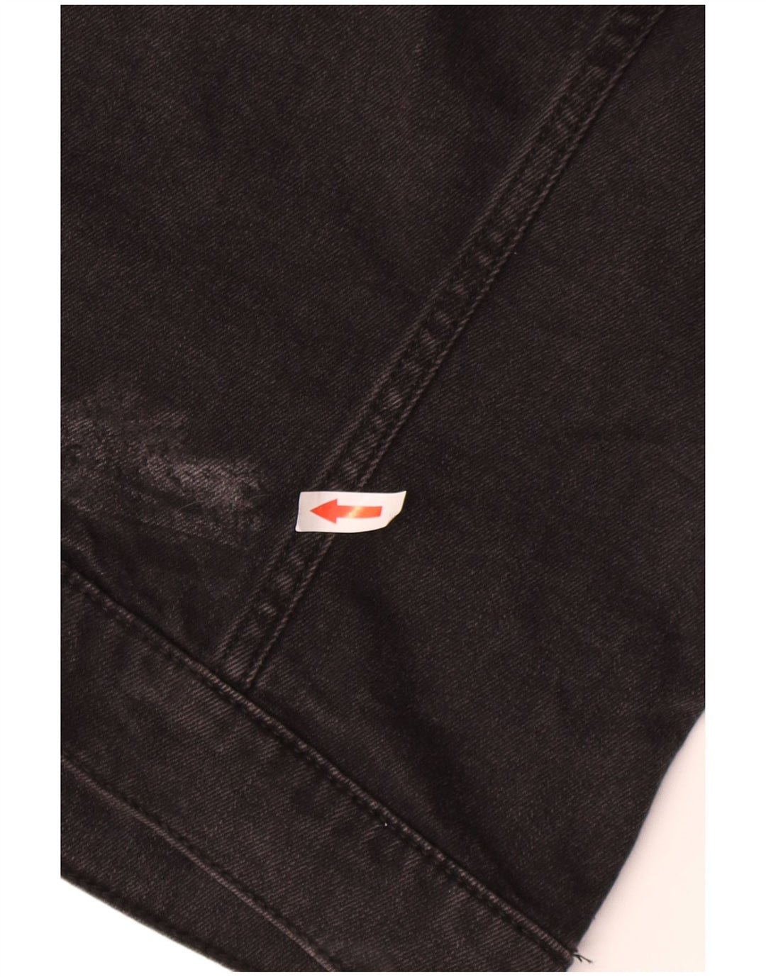 Hollister Damen-Jeansjacke mit Kapuze, UK 14, mittelgrau, Farbblock