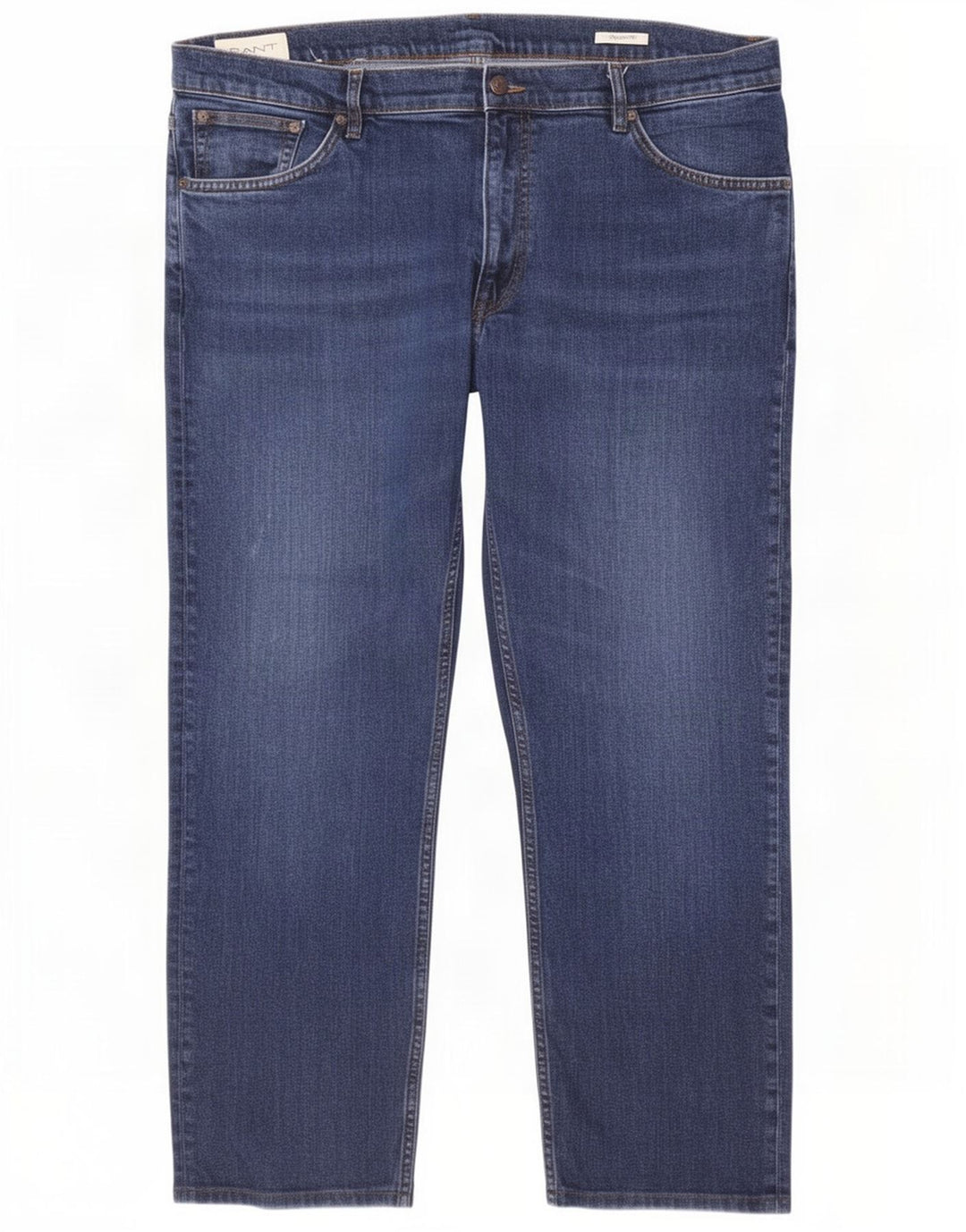 Gant Herren-Jeans mit normaler Passform, gerade Passform, W42, L29, Blau