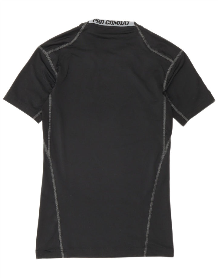 Nike Herren Dri Fit T-Shirt Top Small Schwarz