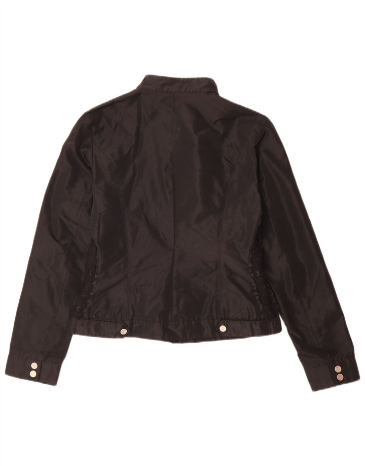 Guess By Marciano Damen Bomberjacke IT 42 Mittelschwarzes Polyester