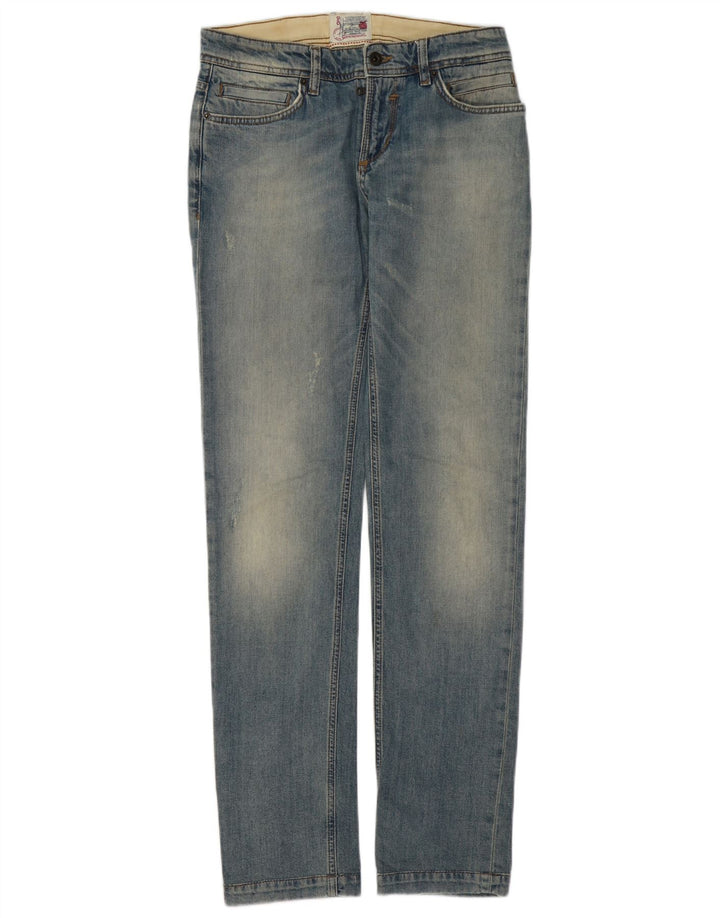 Dolce & Gabbana Damen Distressed Slim Jeans W29 L33 Blaue Baumwolle