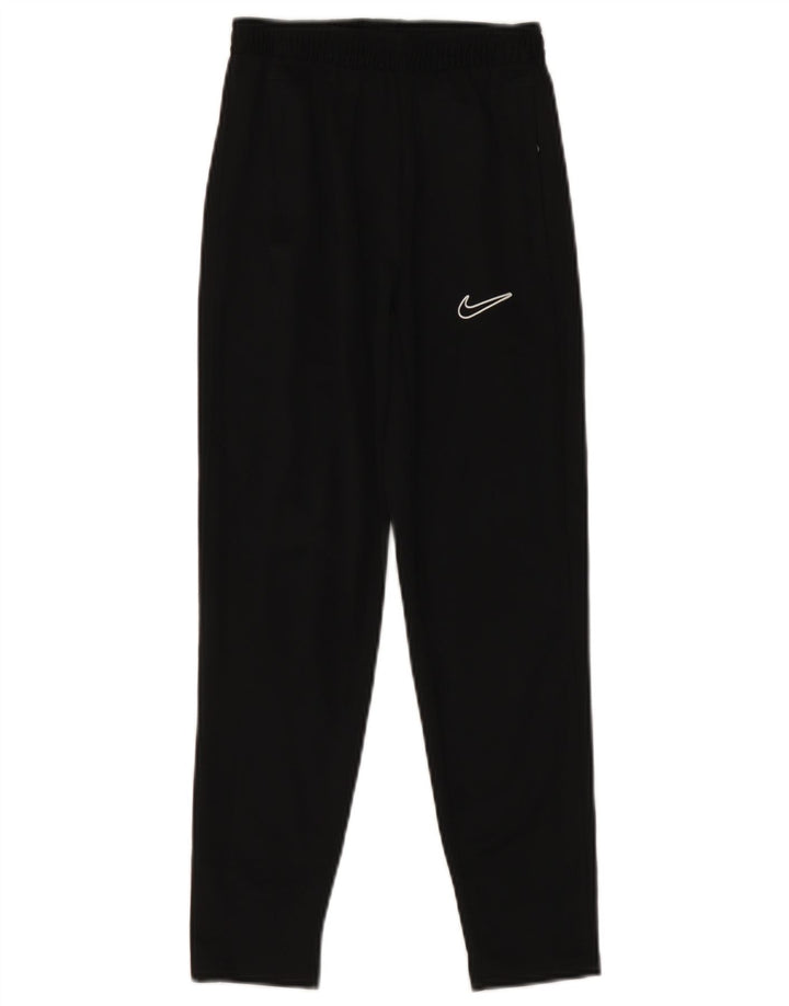 Nike Trainingshose für Jungen, 10–11 Jahre, mittelgroß, schwarzes Polyester