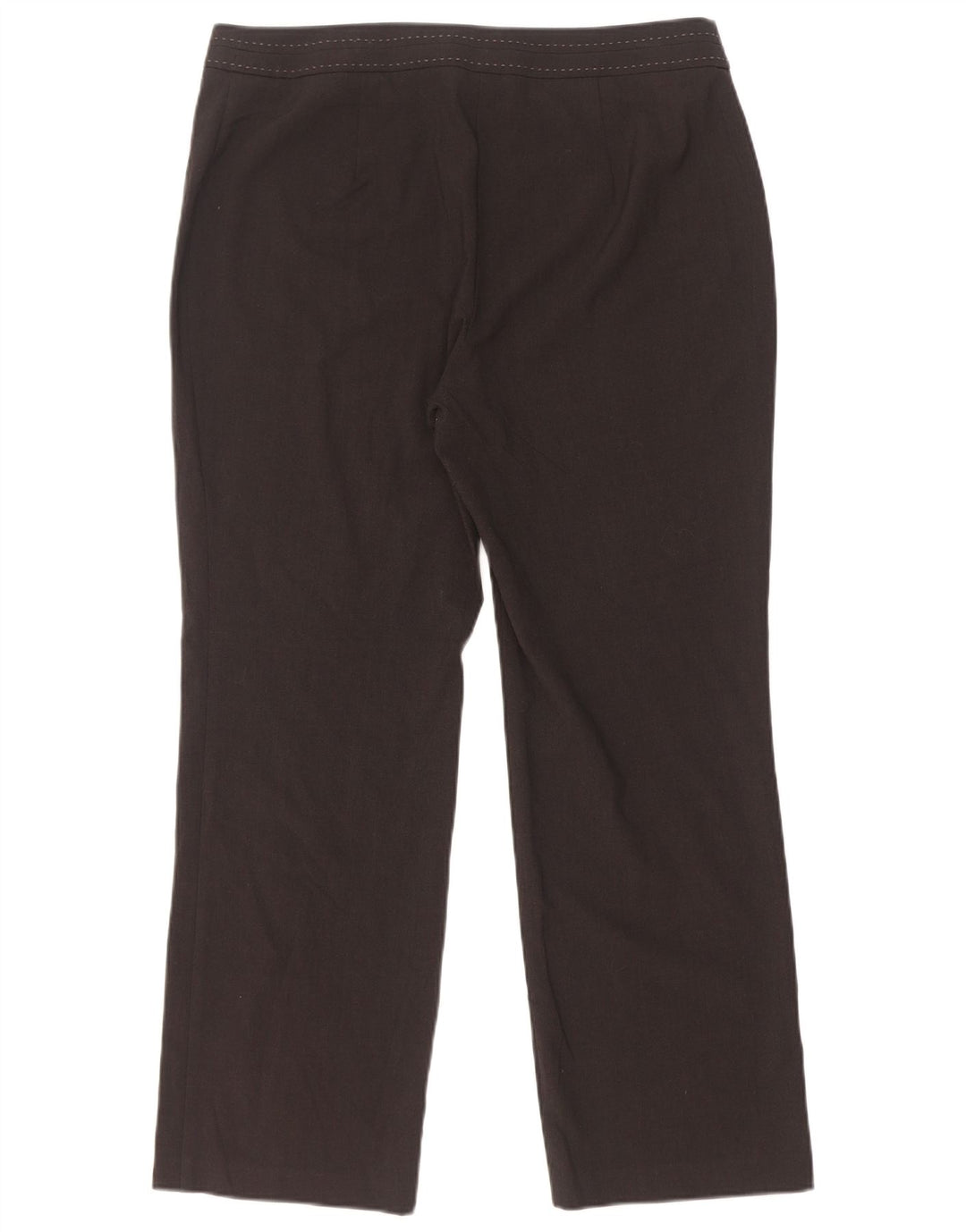 Gerade Freizeithose für Damen von Marks & Spencer, W34, L29, Grau, Polyester