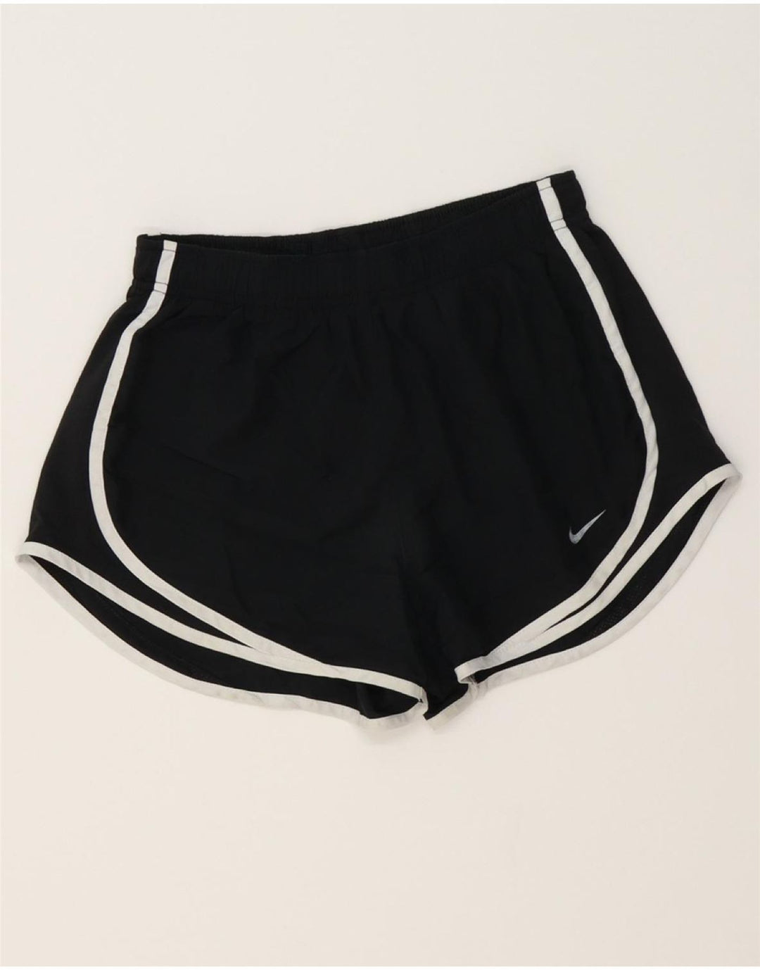 NIKE Womens Dri Fit Sport Shorts UK 8 Small  Black Polyester Vintage Nike and Second-Hand Nike from Messina Hembry 