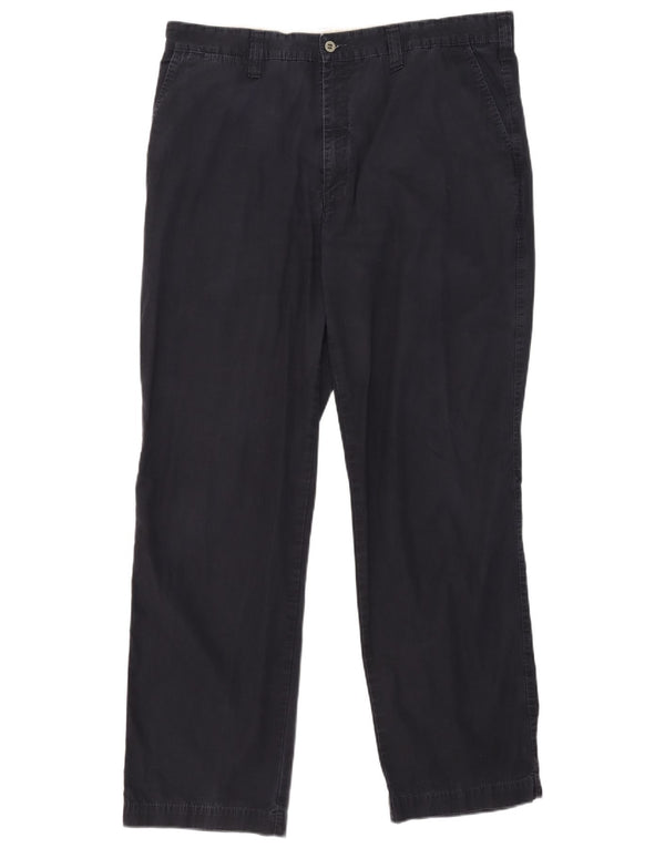 Dockers Herren Khakis Straight Chino Hose W38 L32 Marineblaue Baumwolle