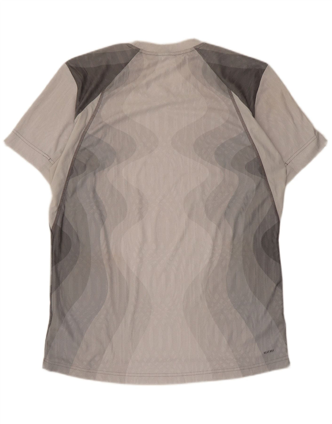 Adidas Herren T-Shirt Top Large Grau Tie Dye Polyester