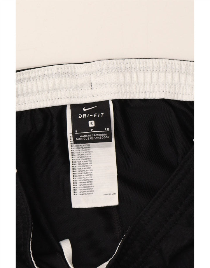 NIKE Herren Dri Fit Trainingshose, Größe S, Schwarz, Farbblock-Polyester