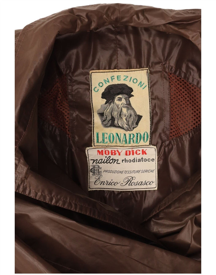 LEONARDO Damen Regenmantel UK 14 Mittelbraun