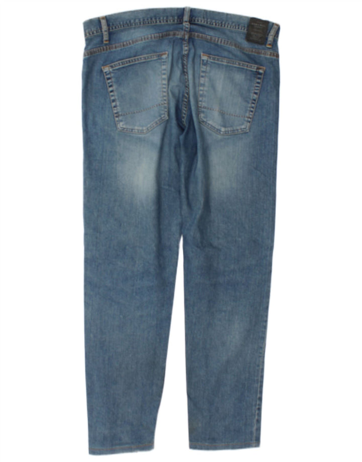 Zara Herren Slim Jeans EU 44 Large W34 L30 Blau