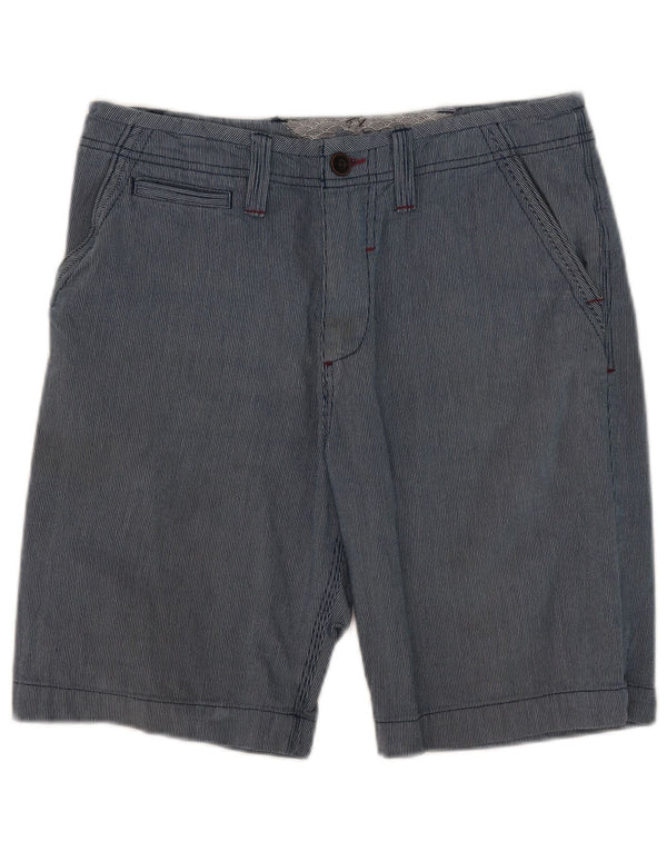 White Stuff Herren Chinoshorts W32 Mittelblaue Baumwolle