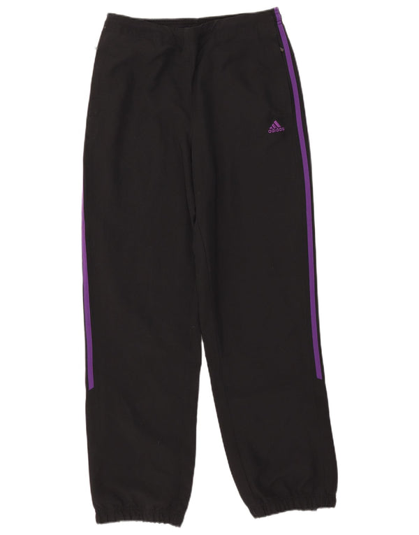 Adidas Damen Trainingshose Jogger UK 12 Medium Schwarz Polyester