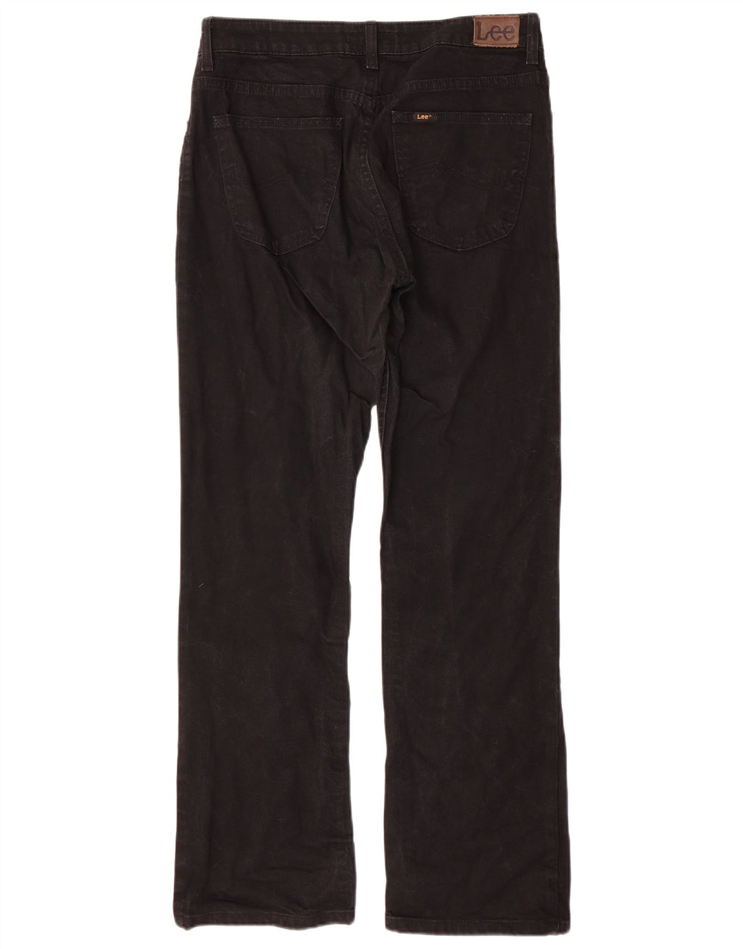 LEE Damen Cameron Bootcut-Jeans mit hoher Taille, W33, L33, Schwarz