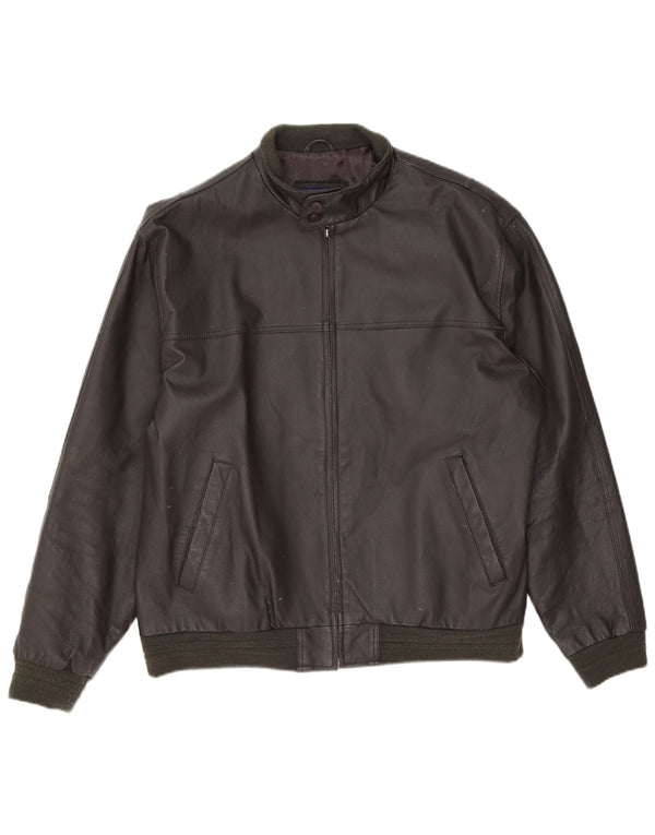 Vintage Herren Lederjacke UK 42 XL Braun