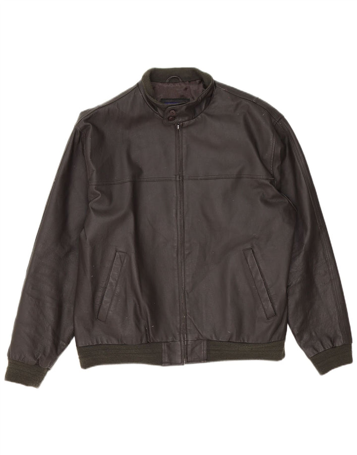 Vintage Herren Lederjacke UK 42 XL Braun
