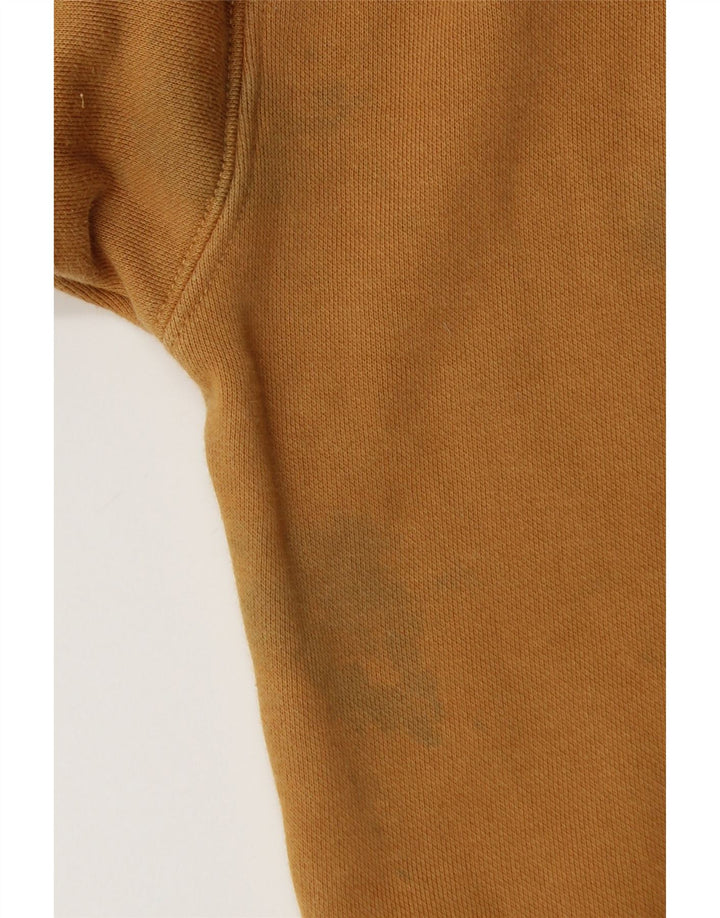 Puma Damen Übergroßer Sweatshirt-Pullover UK 14 Mittelbraune Baumwolle
