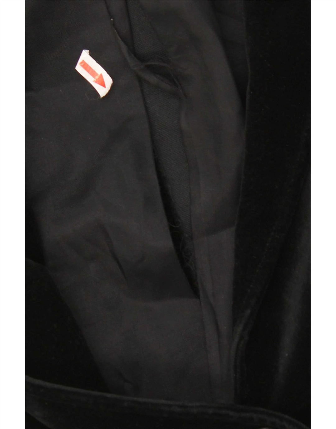 St Michael Damen-Blazer aus Samt mit 2 Knöpfen, Größe UK 14, mittelschwarz, Baumwolle
