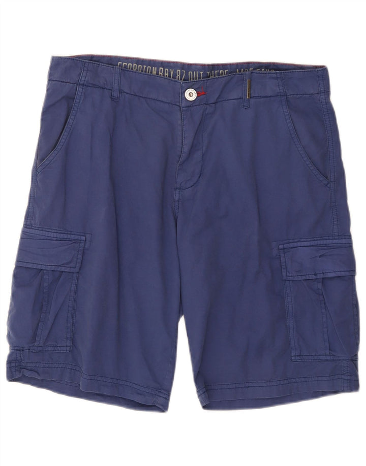 Scorpion Bay Herren-Cargo-Shorts, W32, mittelgroß, marineblau, Baumwolle