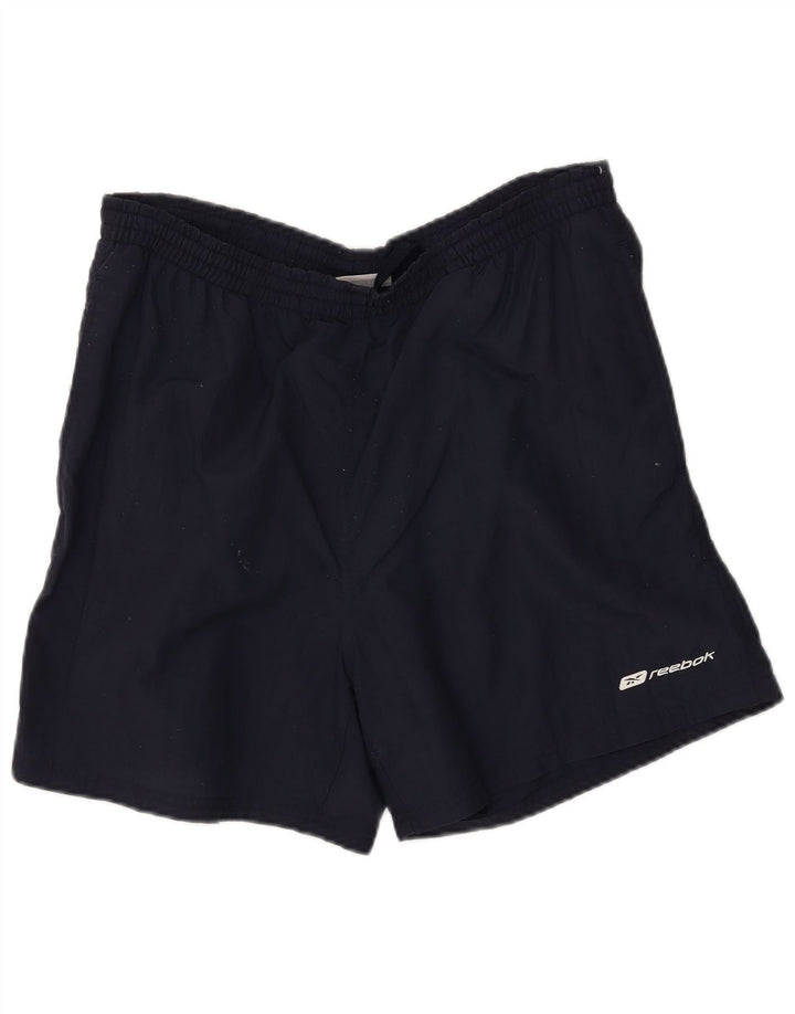 Reebok Herren-Badeshorts, Größe L, Marineblau