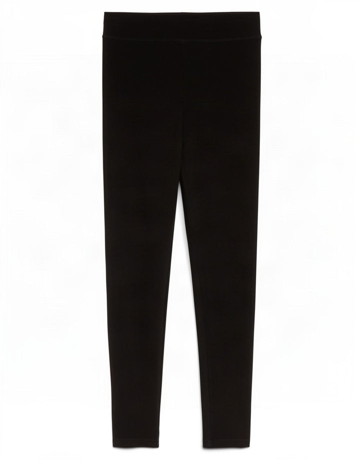 Topshop Damen Leggings UK 12 Mittelschwarze Viskose