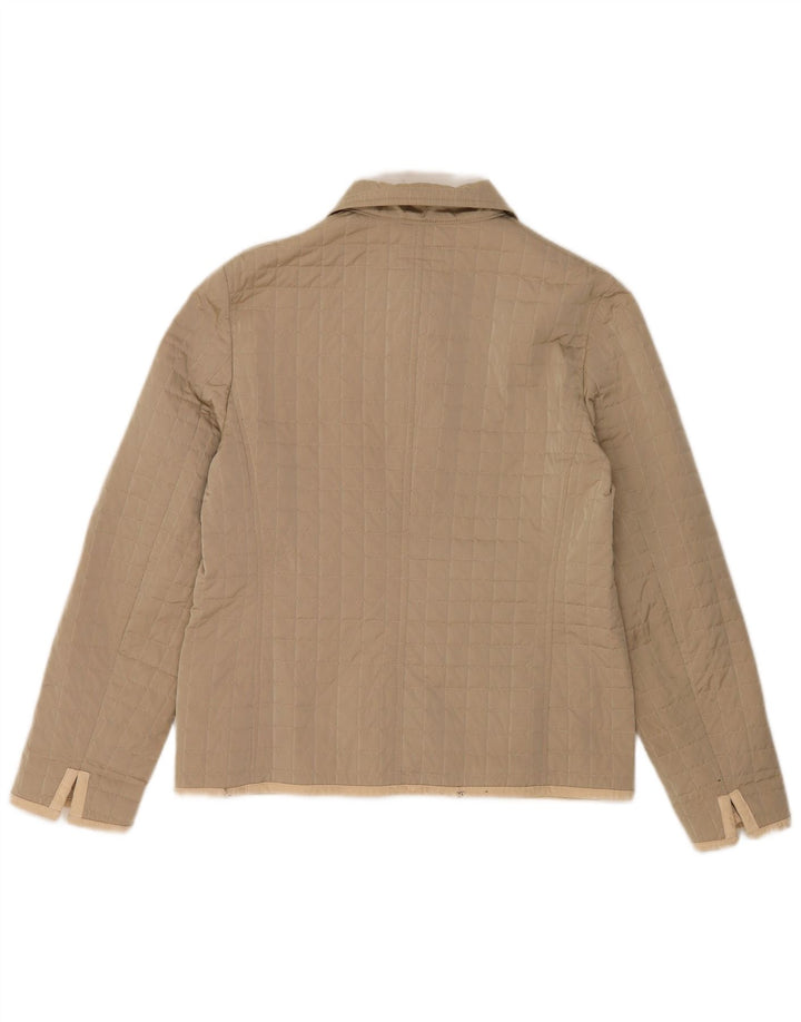 Marella Damen Steppjacke UK 14 Medium Beige Polyester