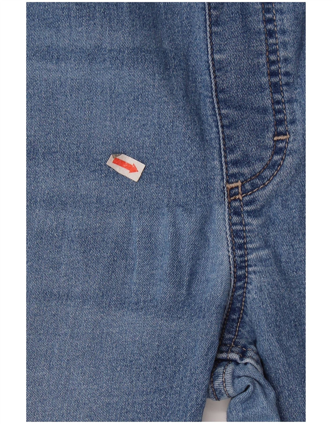 LEE Damen Skinny Jeans XL W38 L27 Blaue Baumwolle