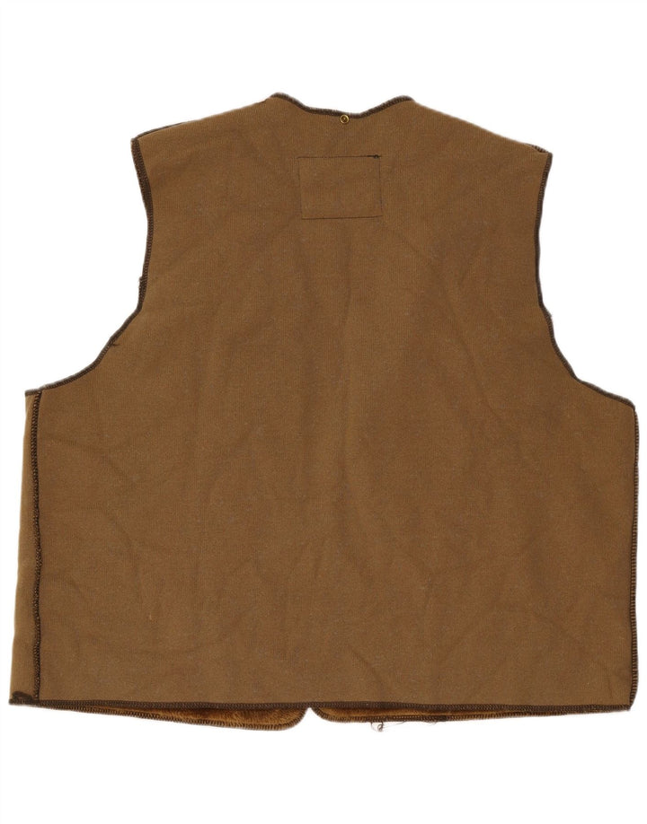 Barbour Herren-Sherpa-Liner-Gilet, Größe 52, großes braunes Acryl