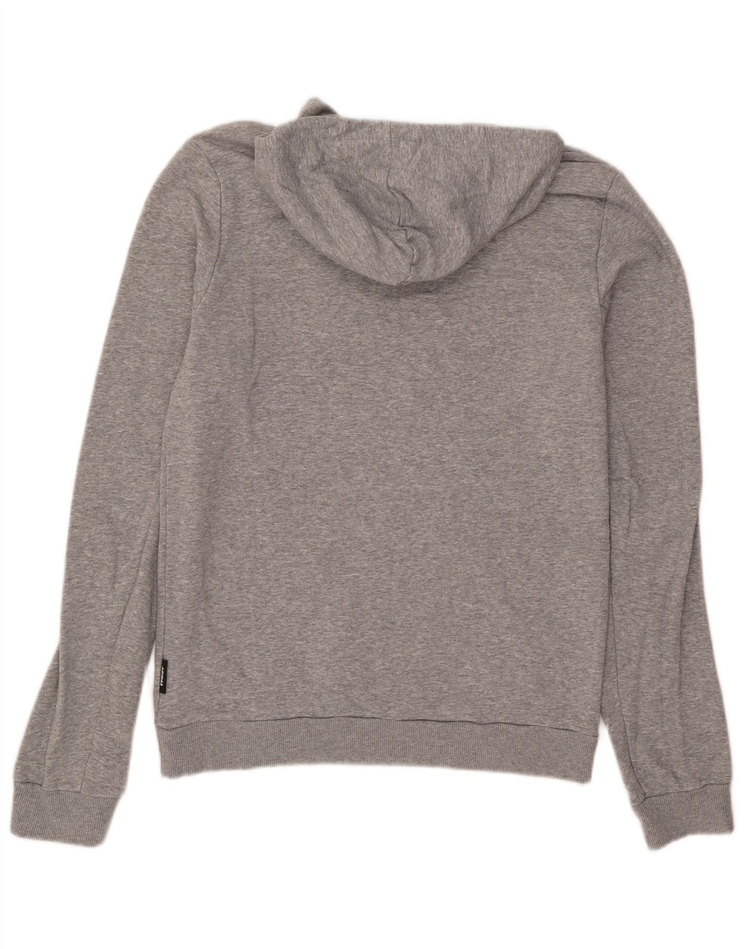Adidas Herren Kapuzenpullover mittelgraue Baumwolle