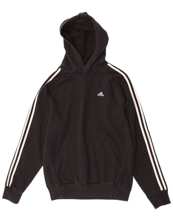 Adidas Herren Kapuzenpullover Small Schwarz Baumwolle
