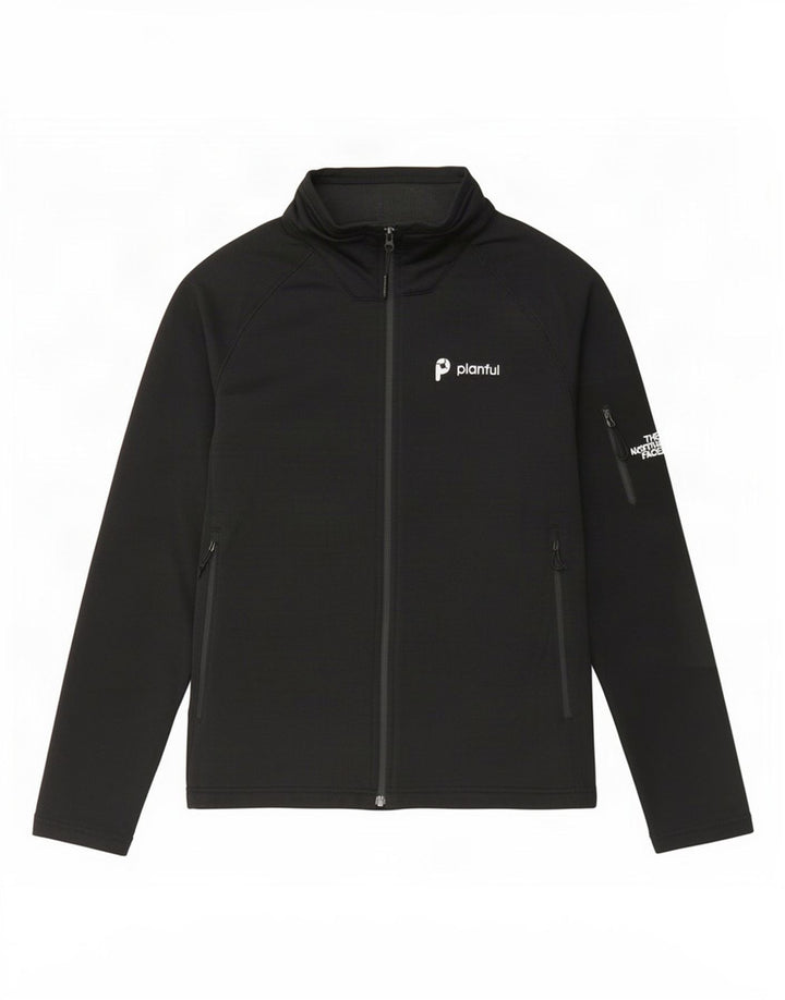 The North Face Herren-Trainingsanzug-Top-Jacke, großes schwarzes Polyester