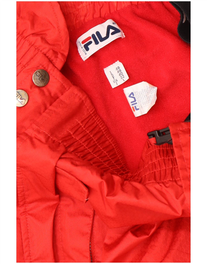 Fila Herren Graphic Ski 2-teiliges Set IT 48 Medium W30 L29 Rot Farbblock