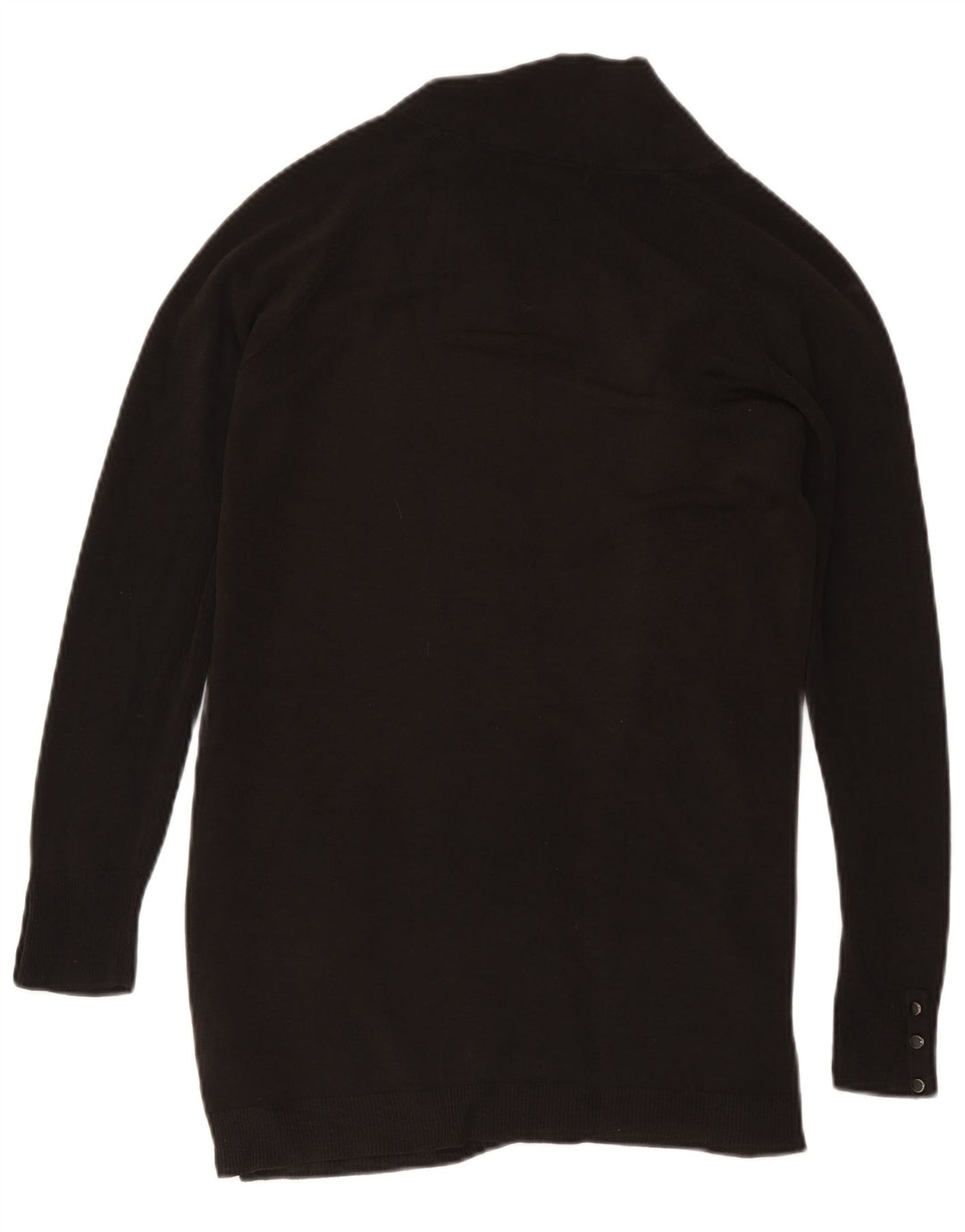 Marks & Spencer Offener Damen-Cardigan-Pullover UK 12 Medium Schwarz Acryl