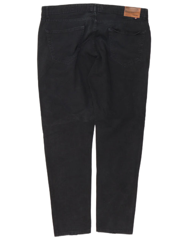 Zara Herren Slim Jeans EU 46 XL W36 L31 Schwarz