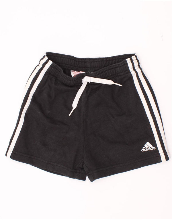 Adidas Mädchen Sportshorts 9–10 Jahre, schwarze Baumwolle