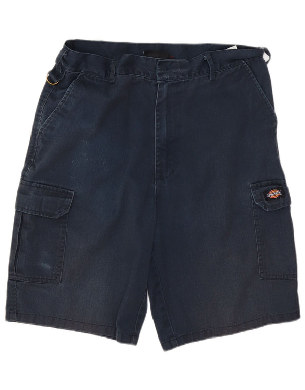 Dickies Herren Cargo-Shorts W34 Large Marineblau Polyester