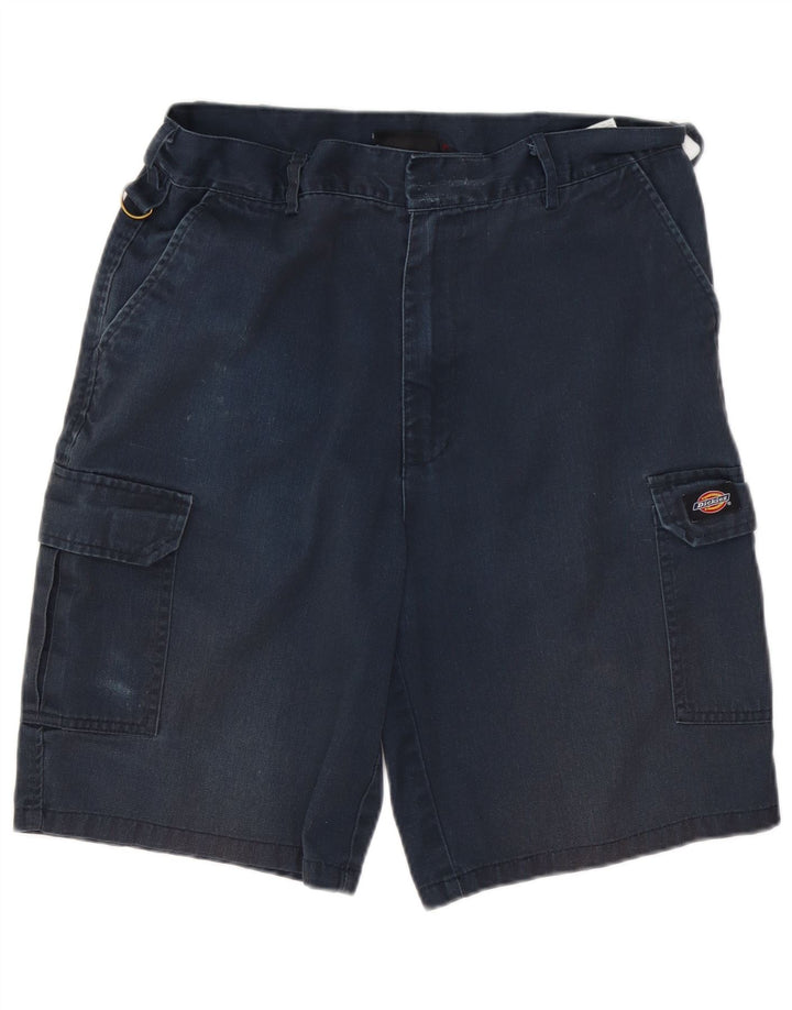 Dickies Herren Cargo-Shorts W34 Large Marineblau Polyester