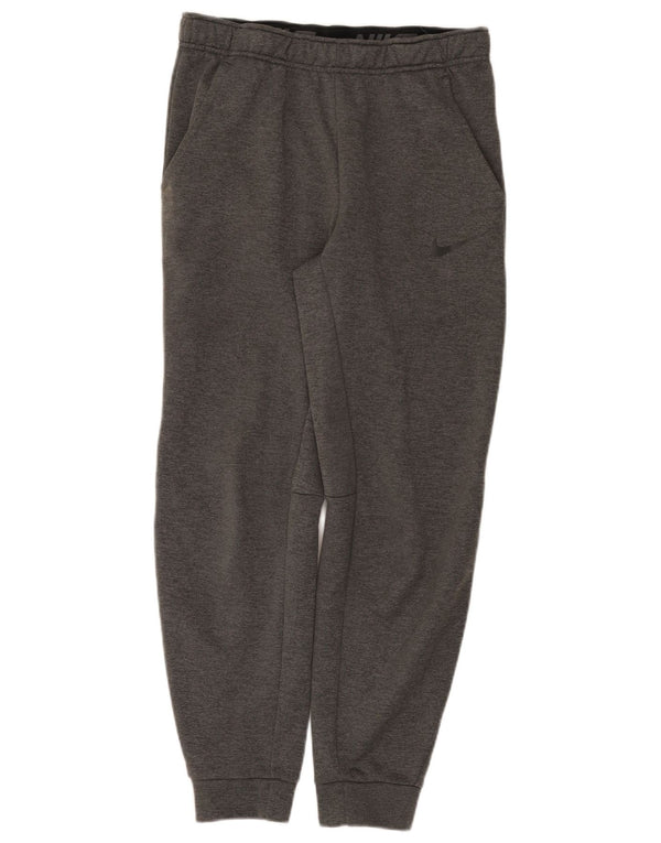 Nike Herren Dri Fit Trainingshose Joggers Small Grau Polyester