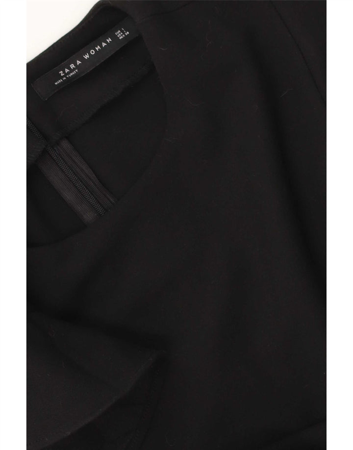 Zara Damen Etuikleid UK 16 Large Schwarz