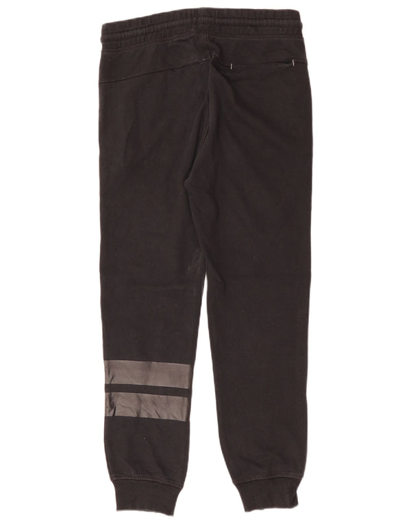 ZARA Jungen-Trainingshose, Jogginghose, 11–12 Jahre, schwarze Colourblock-Baumwolle