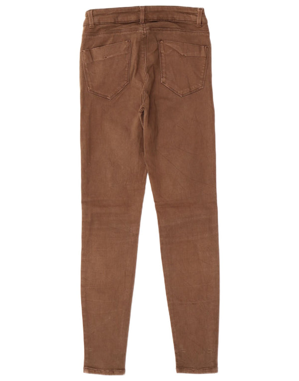 Zara Damen Z1975 Skinny Jeans EU 36 XS W26 L28 Braun