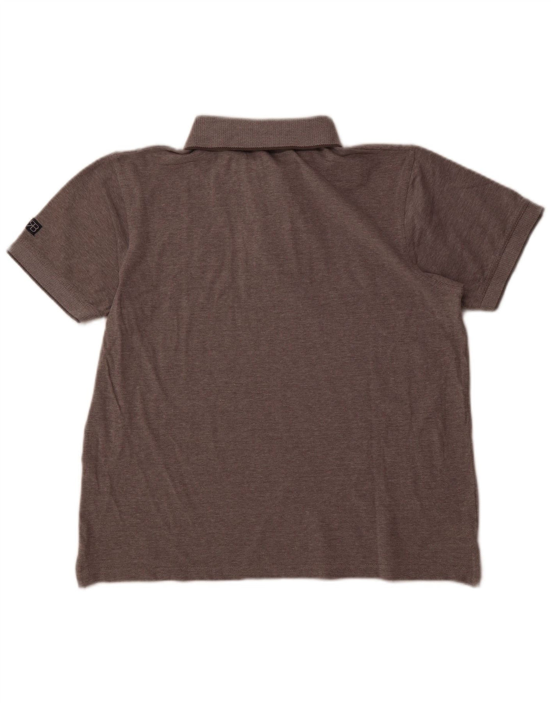 RENATO BALESTRA Herren Poloshirt XL Grau meliert Baumwolle