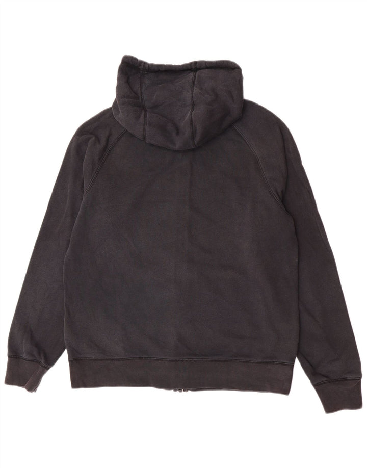 Nike Herren-Kapuzenpullover mit Reißverschluss, groß, aus schwarzer Baumwolle