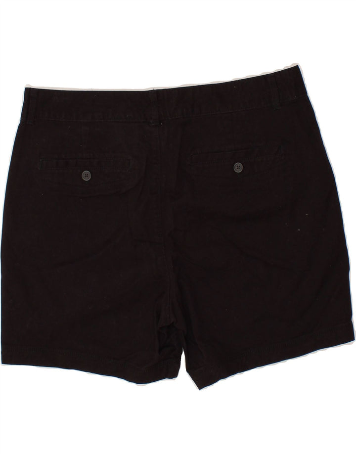 DOCKERS Womens Chino Shorts US 12 Large W34  Black Cotton Vintage Dockers and Second-Hand Dockers from Messina Hembry 